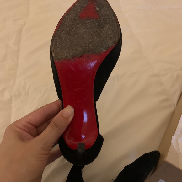 AUTHENTIC WOMEN LOUBOUTIN ROSAS 85 6.5 - Picture 5 of 8